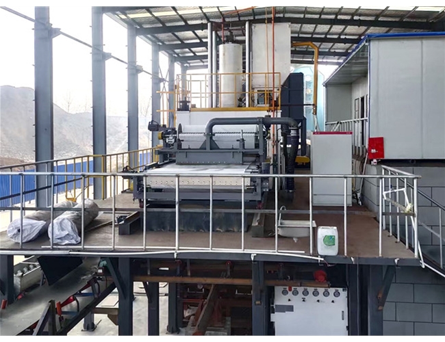 一套智能超高壓疊層壓濾機(jī)安裝完工，投入使用！