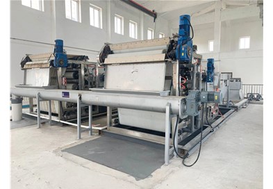 帶式污泥脫水機(jī)：推動污泥處理提質(zhì)增效的核心裝備