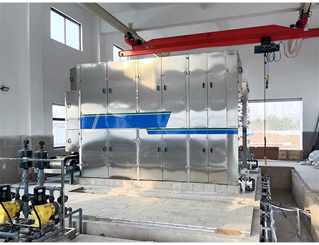 一體化高壓帶式污泥深度脫水機(jī)